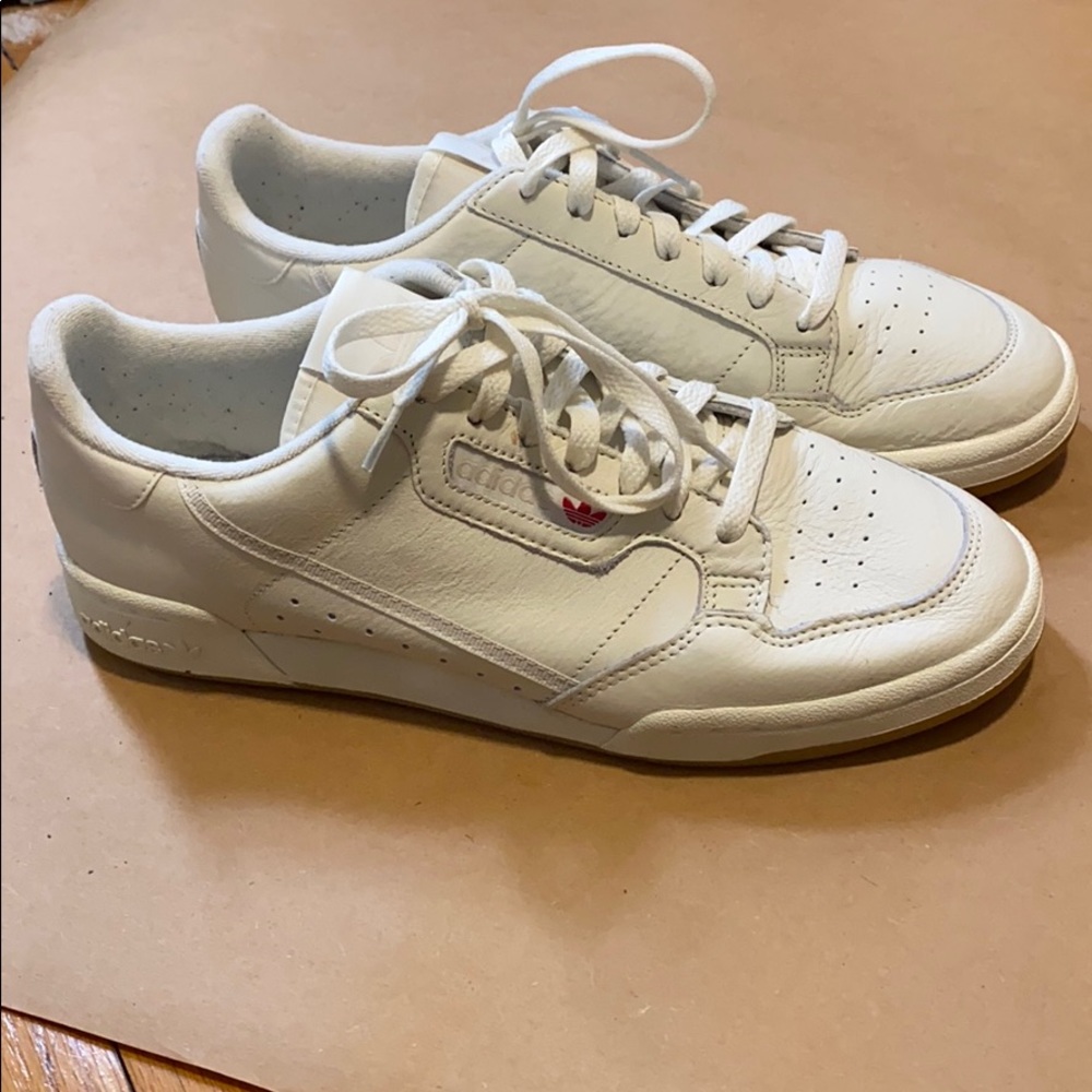 Adidas continental 80 off white gum